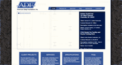 Desktop Screenshot of americandeepfoundation.com